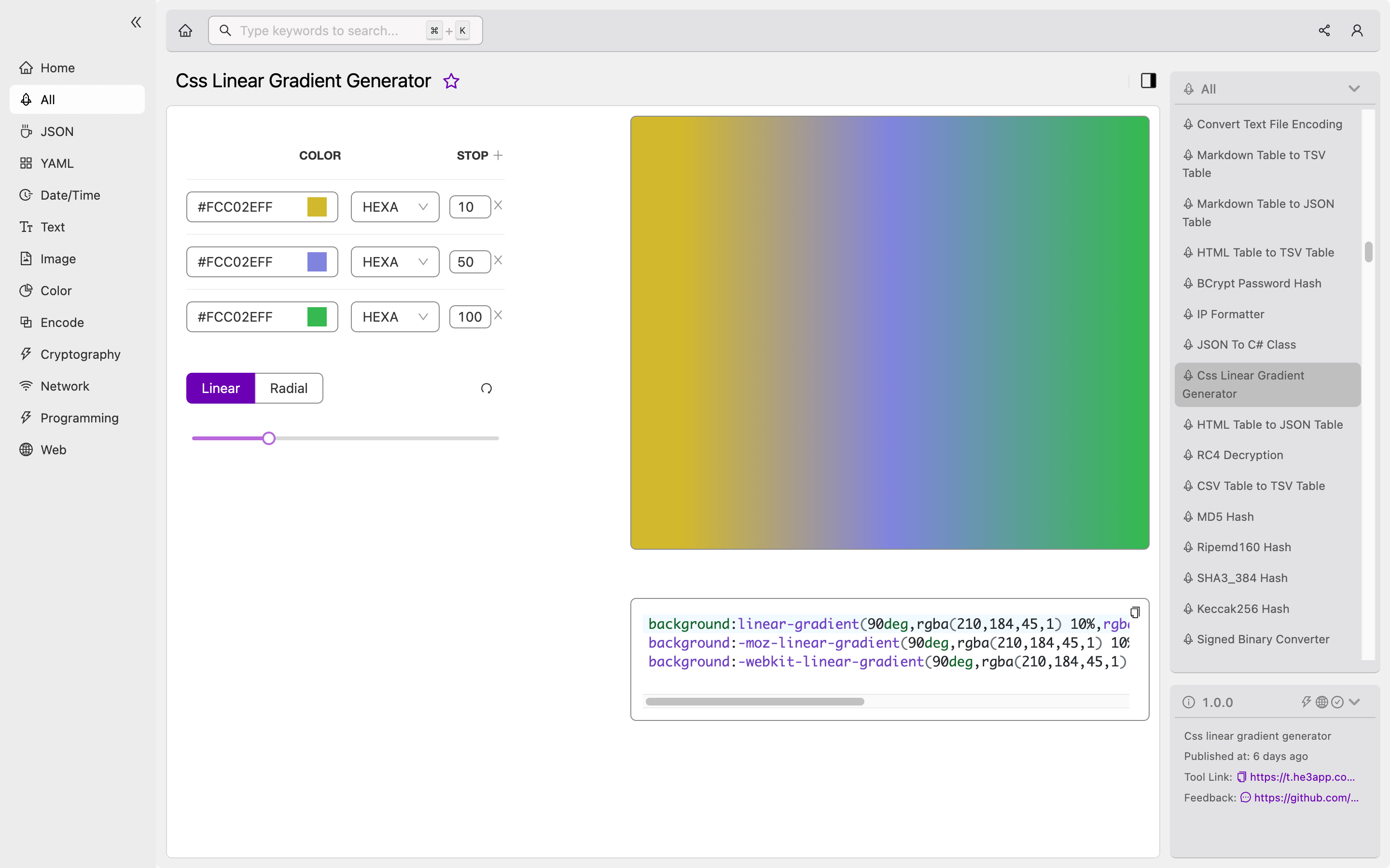 css linear gradient transparent safari